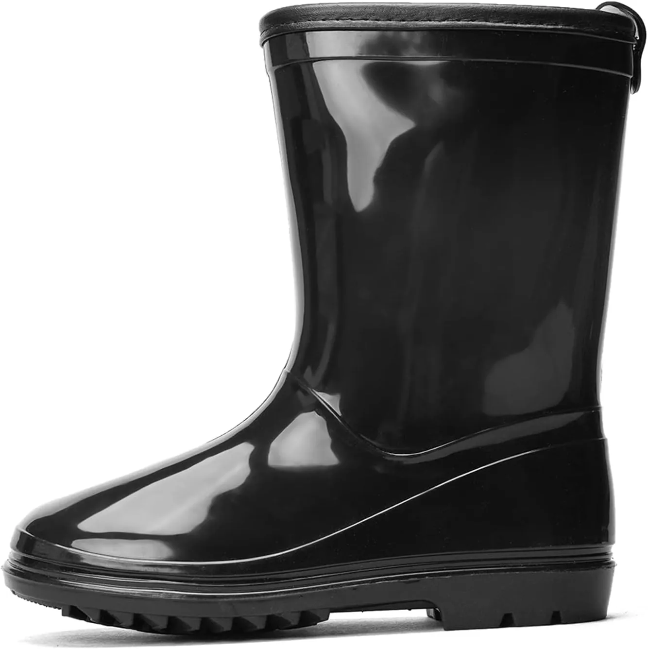 Kids Rain Boots Waterproof Rain Boot with Easy On for Toddler/Little Kid/Big Kid