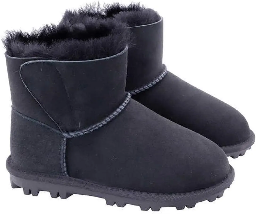 Kirkland Signature Kid's Shearling Boot (Black, 3)