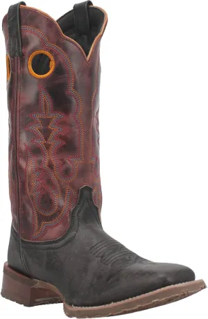 Laredo Mens Isaac Square Toe Casual Boots Mid Calf - Black, Brown