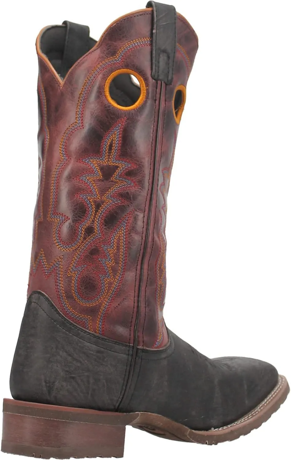Laredo Mens Isaac Square Toe Casual Boots Mid Calf - Black, Brown