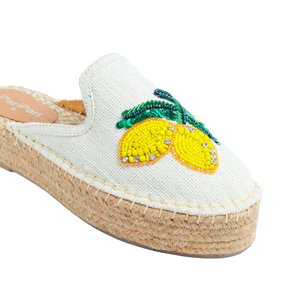 Lemoncello Espadrilles Off white Platforms