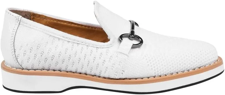 LIBERTYZENO Boys Lizard Print Textile & Leather Kids Slip on Dress Loafer Shoes for Prom Graduation