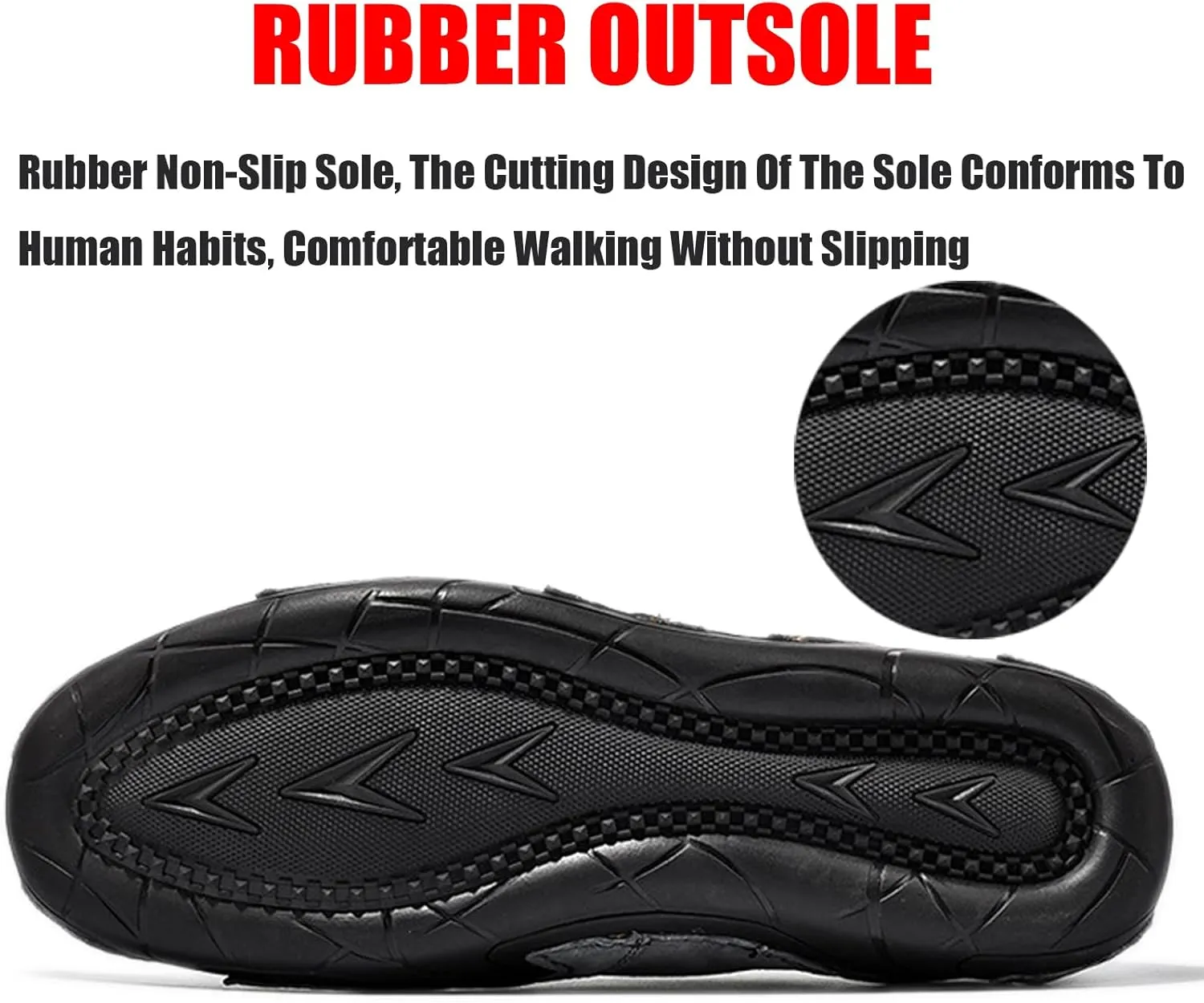 Lymphvity Men's ltalian Handmade Leather Sneakers Outdoor Slip On Non-Slip Walking Shoes Breathable Lightweight Lace Up Walking Driving Sports Shoes