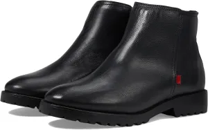 Marc Joseph New York Womens Casual Comfortable Genuine Leather Chelsea Ankle Boots Classic Fashion Side Zip Up Ladies Fall Winter Boots