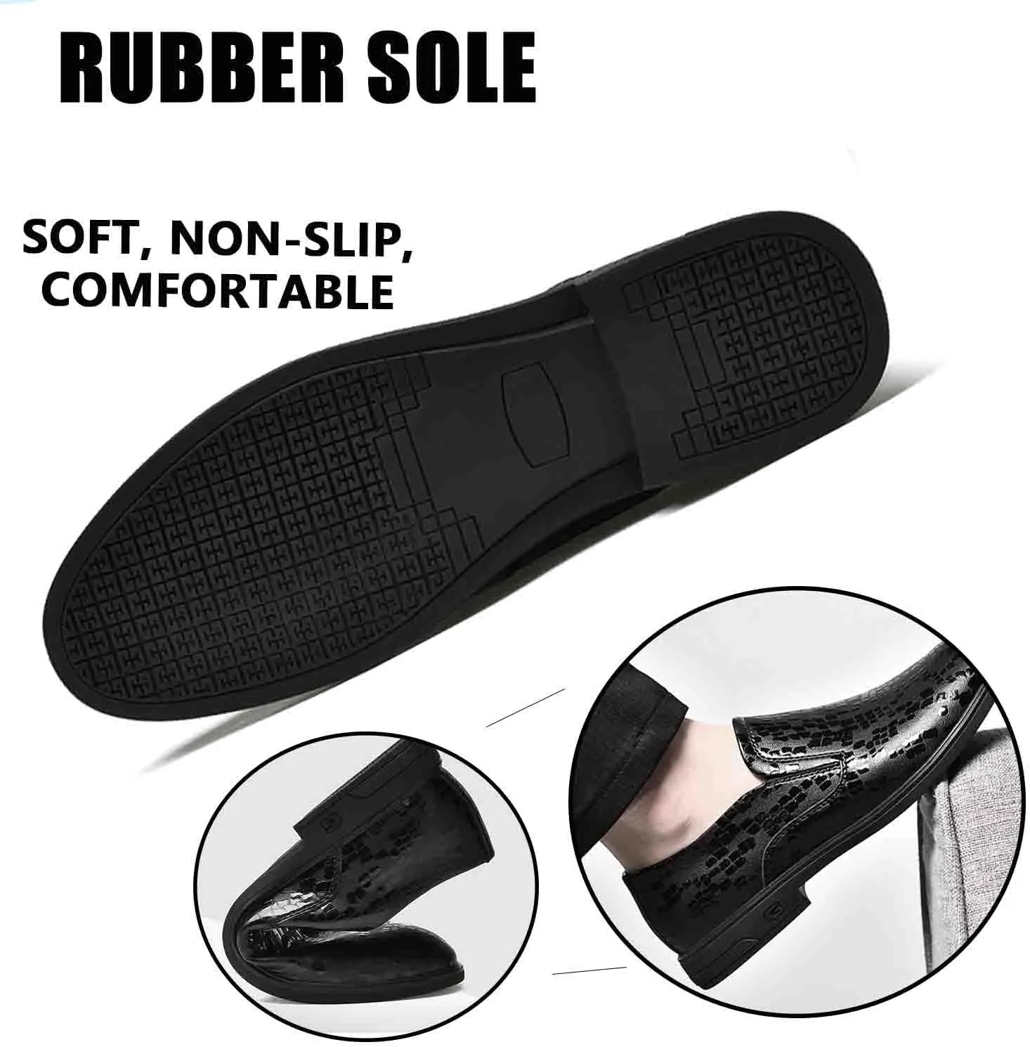 MEBAMY Men's Casual Loafers Men's Driving Shoes Lightweight and Breathable