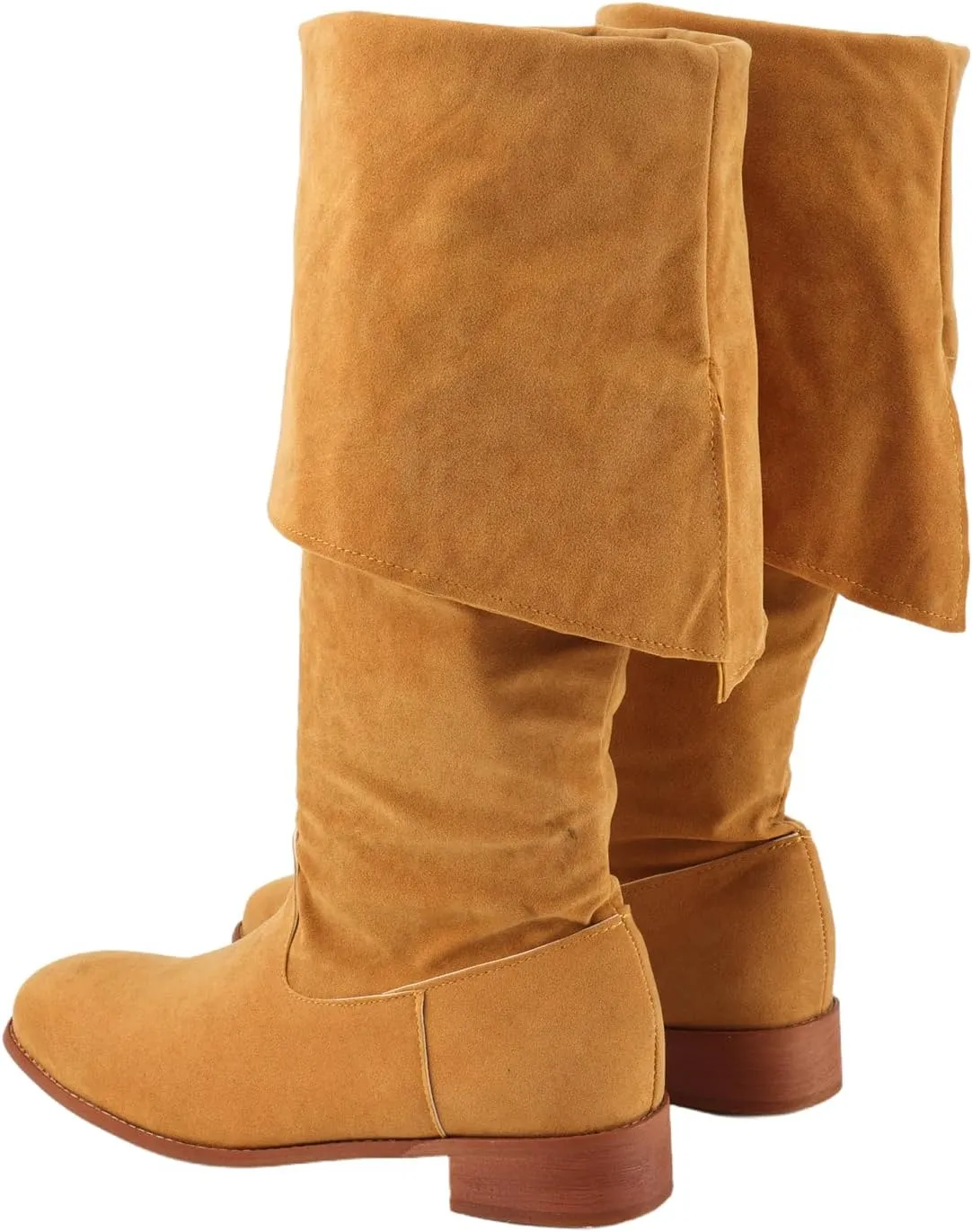 Men Medieval Viking Pirate Captain Cosplay Shoes Retro Renaissance Suede Boots