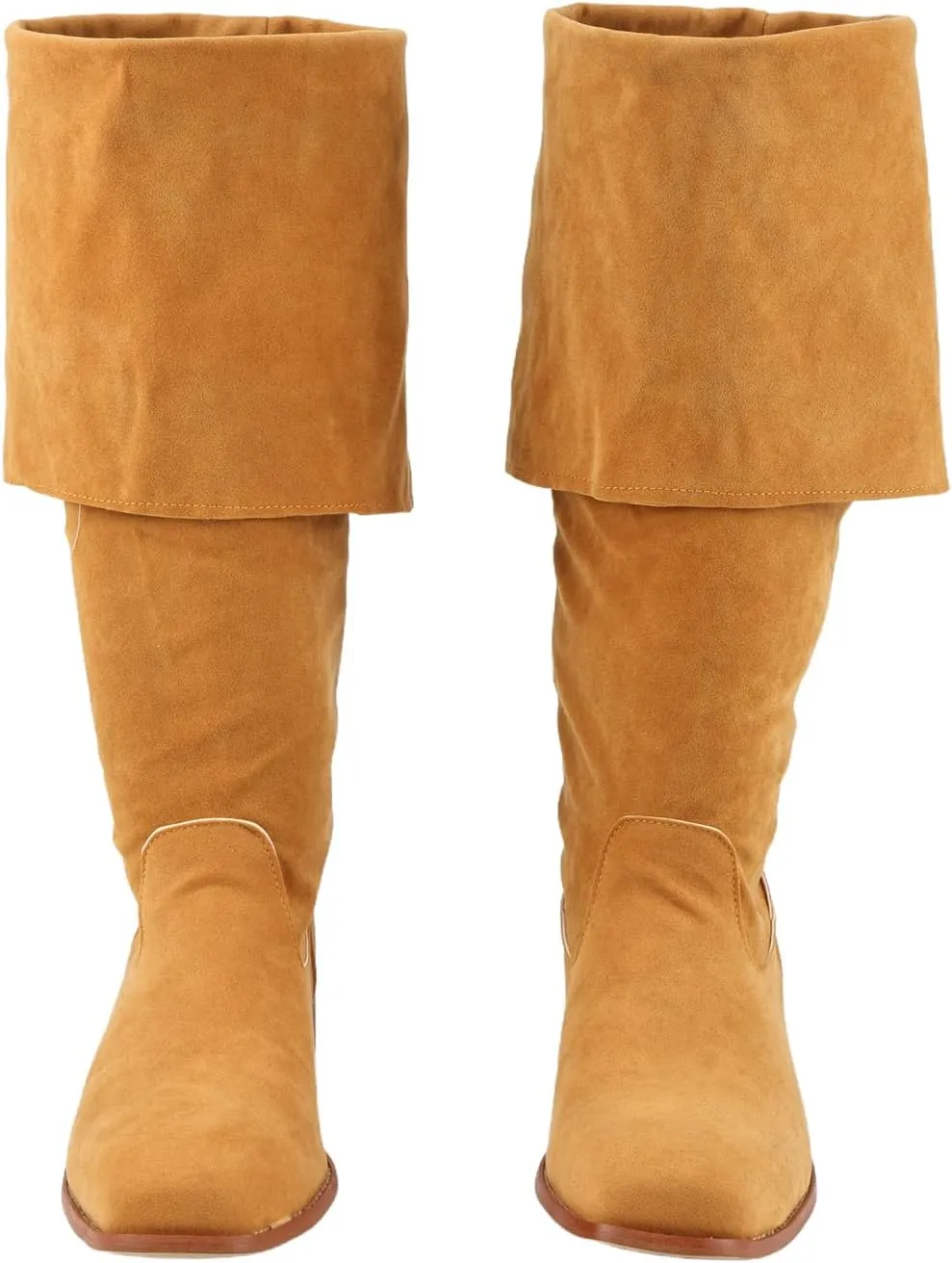 Men Medieval Viking Pirate Captain Cosplay Shoes Retro Renaissance Suede Boots