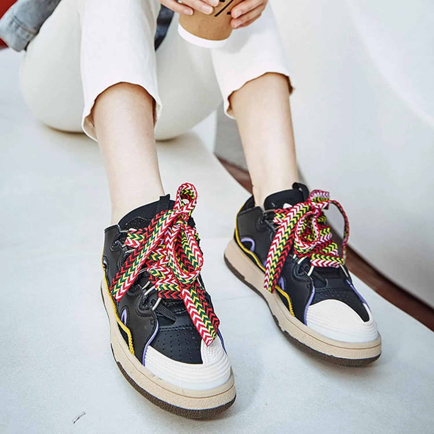 Men's and Women's Couple Trend Fashion Sneakers, Four Seasons Comfortable Wearable Slip-on Shoes, Street Style Shoes