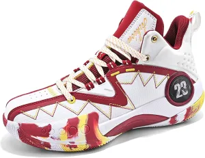 Men’s Basketball Shoes, Indoor or Outdoor Basketball Sneakers for Men, Street or Court