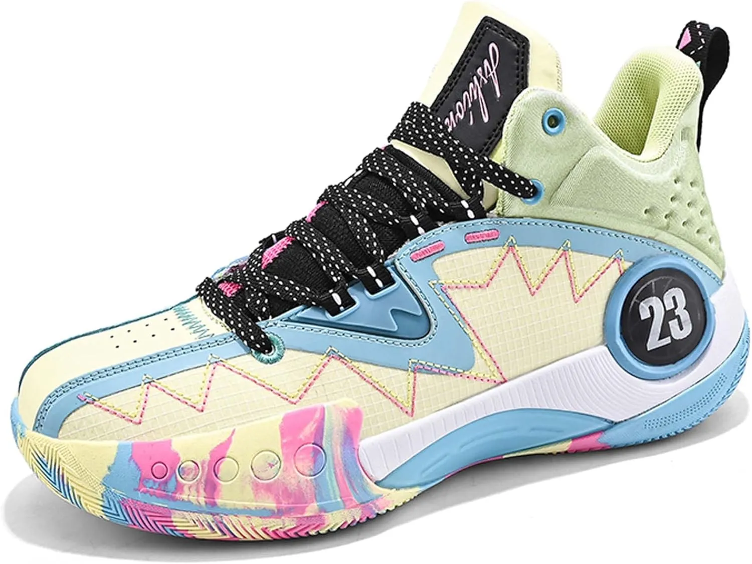 Men’s Basketball Shoes, Indoor or Outdoor Basketball Sneakers for Men, Street or Court