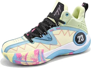 Men’s Basketball Shoes, Indoor or Outdoor Basketball Sneakers for Men, Street or Court