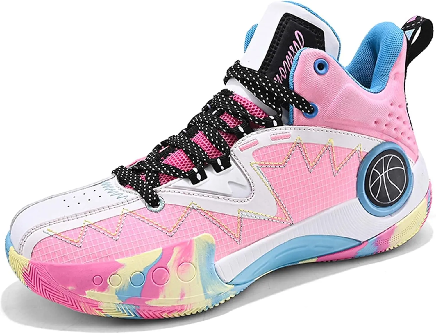 Men’s Basketball Shoes, Indoor or Outdoor Basketball Sneakers for Men, Street or Court