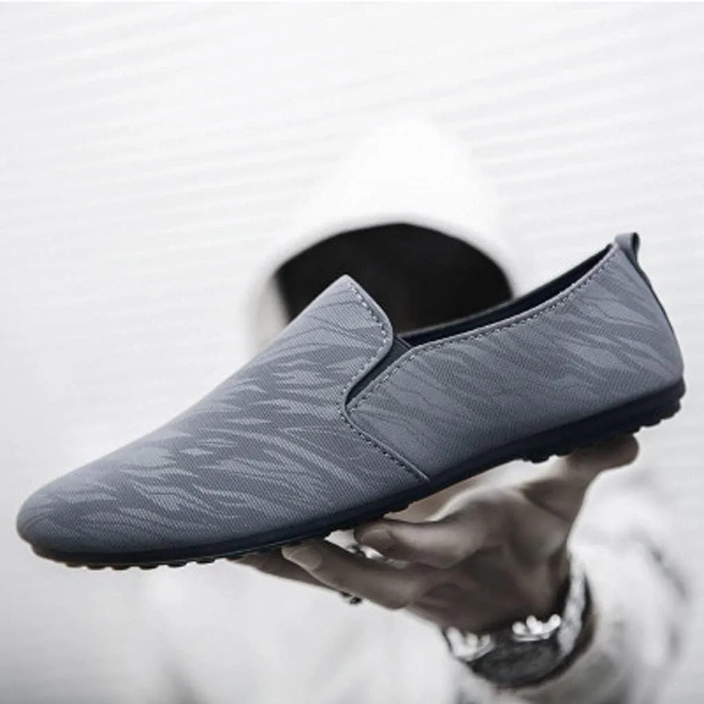 Men's Casual Dress Sneakers England Men's Fashion Shoes Summer Casual Retro Shoes Lazy