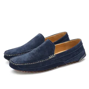 Men’s Classic Suede Stitch Loafers | For Everyday Wear