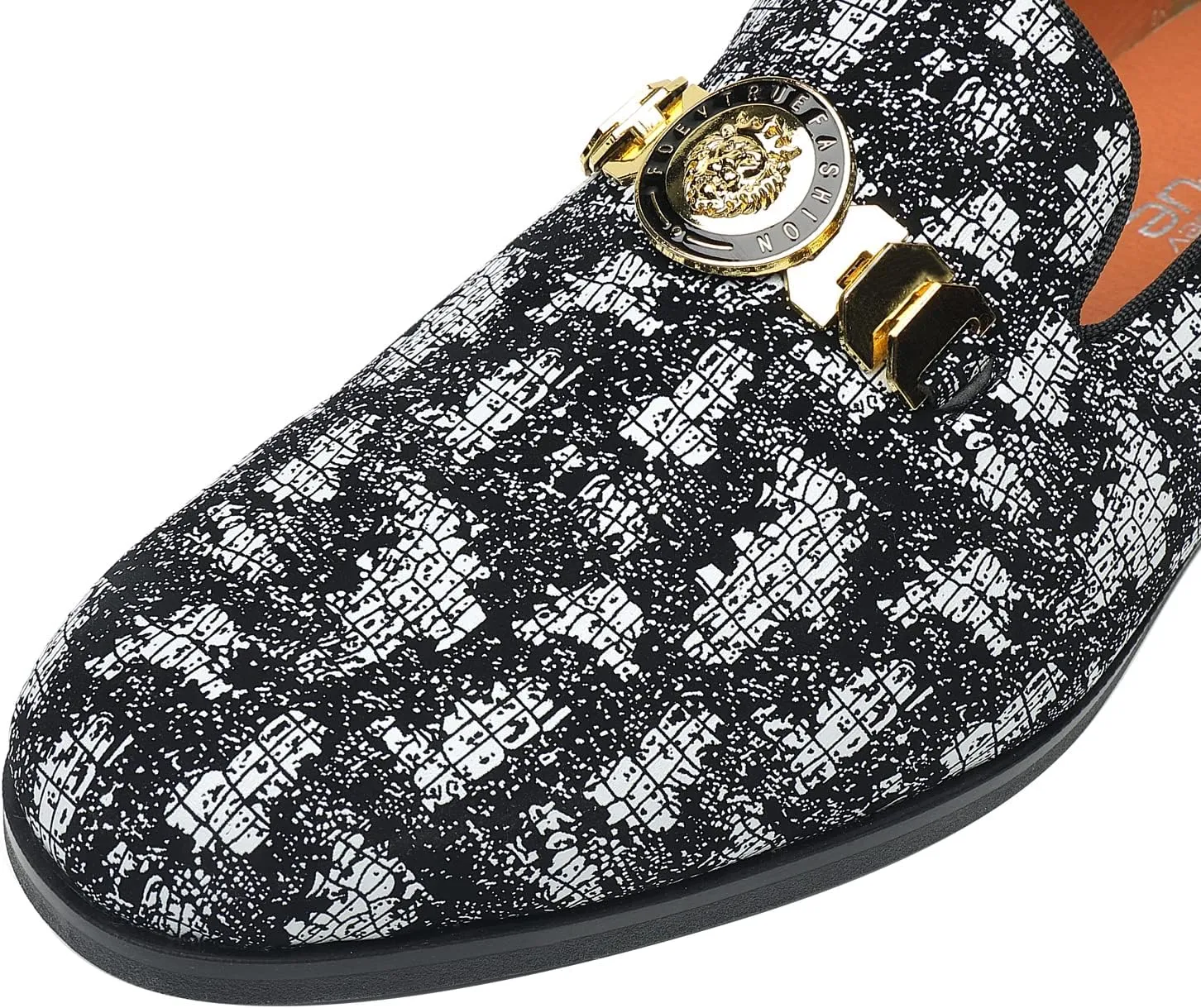 Mens Dress Loafers Buckle Fashion Luxury Party Wedding Shoes