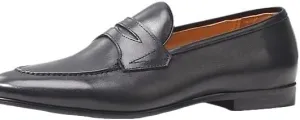 Men's Leather Loafers with Quilted Inserts Diamond Stitching Accents for Luxury Yacht Parties & Marina Social Gatherings