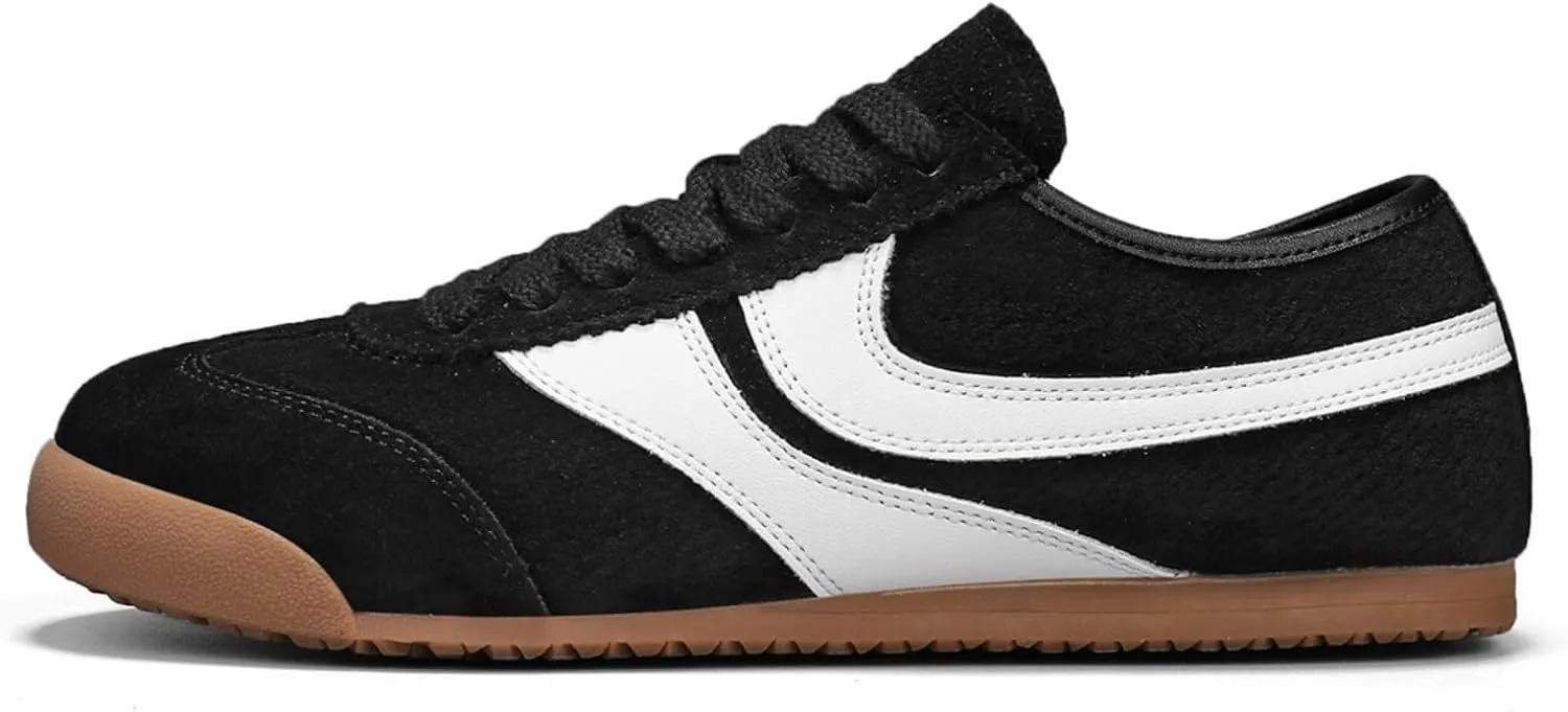 Men's Outdoor Casual Shoes Comfortable Flat Sneakers for Sports Walking Classic Fashionable Design with Breathable Non-Slip Lightweight Athletic Footwear