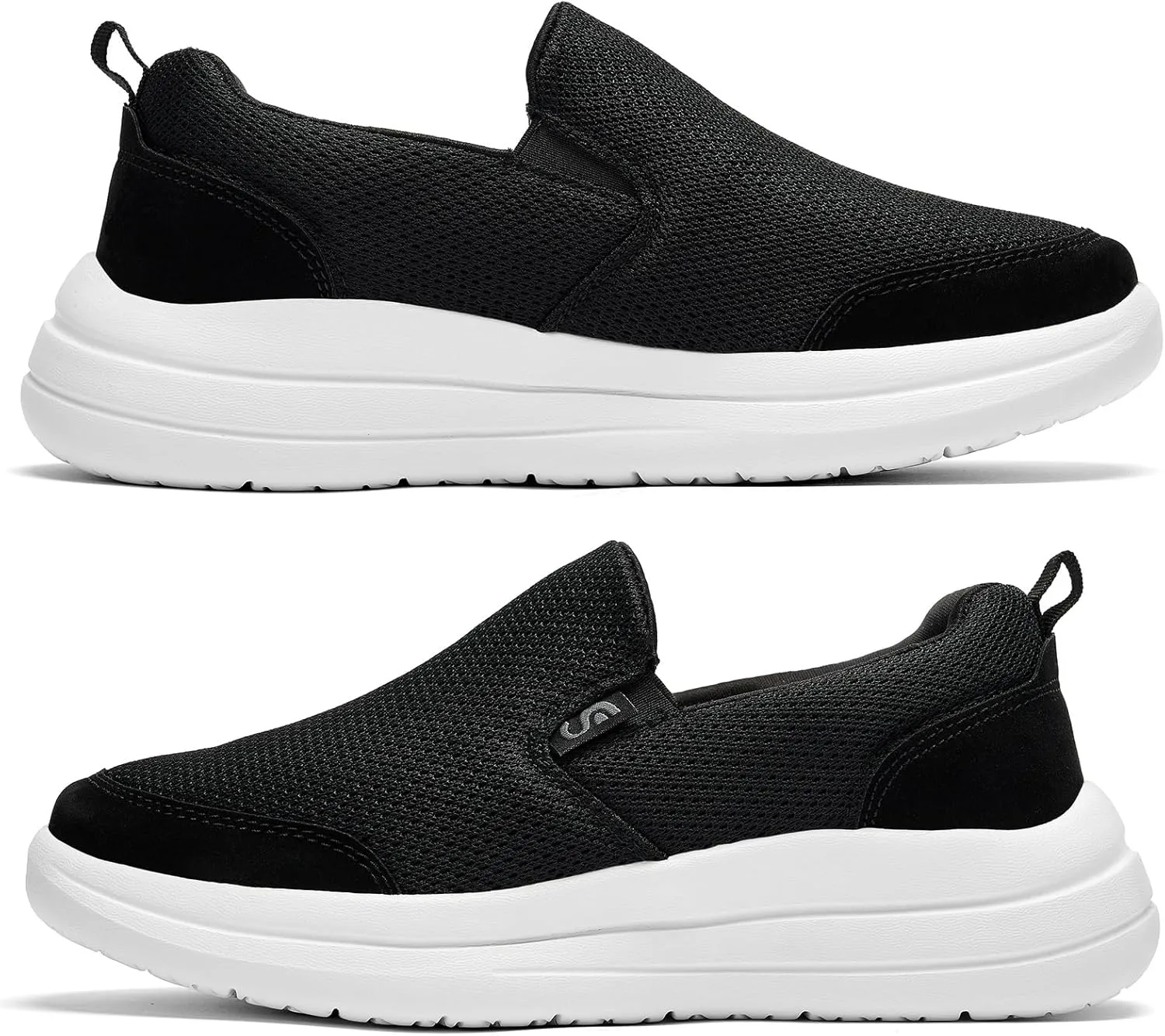 Men's Slip on Sneakers Walking Shoes X Wide Width Comfortable Casual Sneakers Lightweight Work Driving Loafers