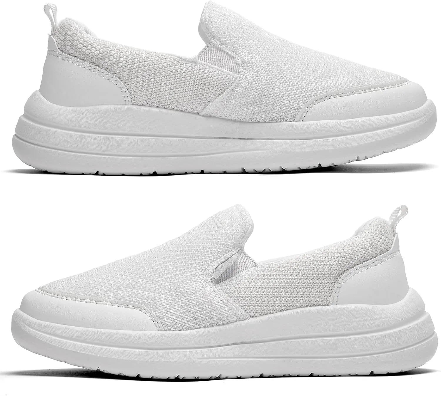 Men's Slip on Sneakers Walking Shoes X Wide Width Comfortable Casual Sneakers Lightweight Work Driving Loafers