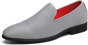 Mens Smoking Sparkling Slipper Metallic Sequins Textured Glitter Tuxedo Slip-on Prom Loafers Luxury Wedding Dress Shoes