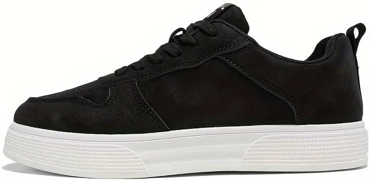 Men's Sturdy Skate Shoes - Stylish Non-Slip Low-top Sneakers - Suitable for All Seasons, Outdoor Adventure and Street Style - Comfortable Plus Size