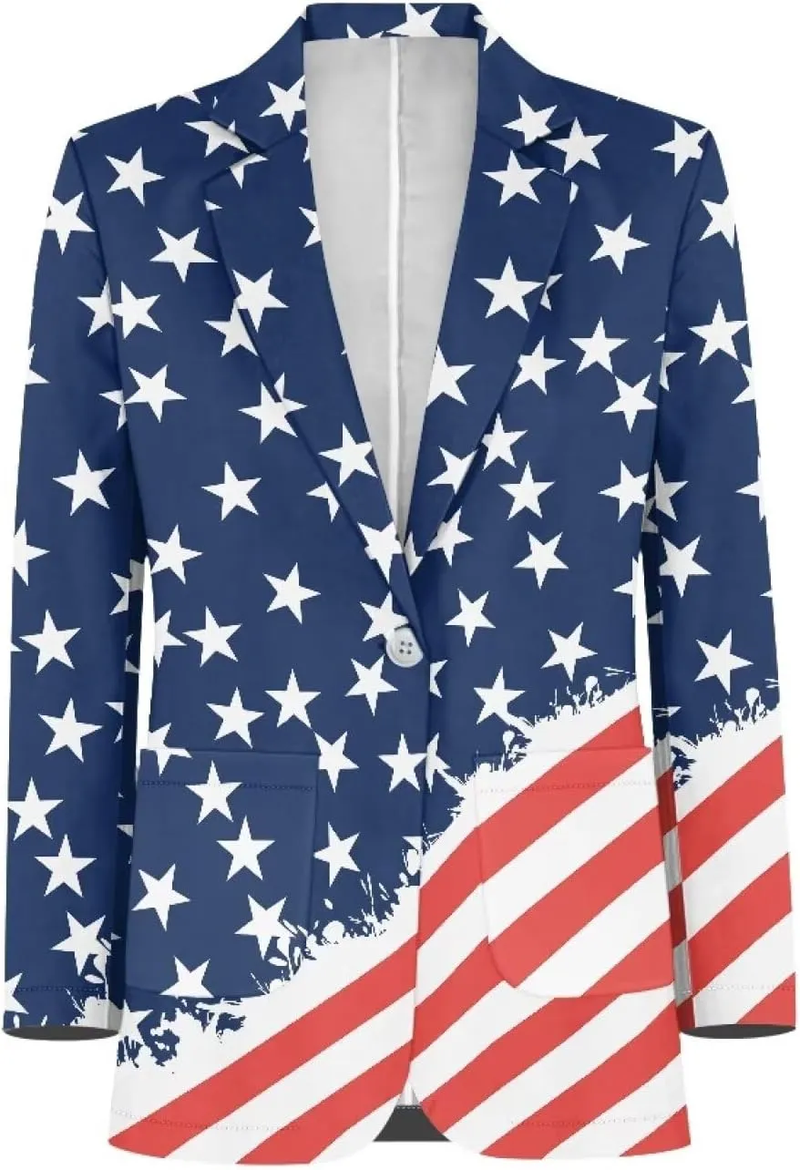 Men's Suits Blazers Single-Breasted Vintage Slim Fit Dress Suit Jacket Long-Sleeved Outwears with Multi-Pocket