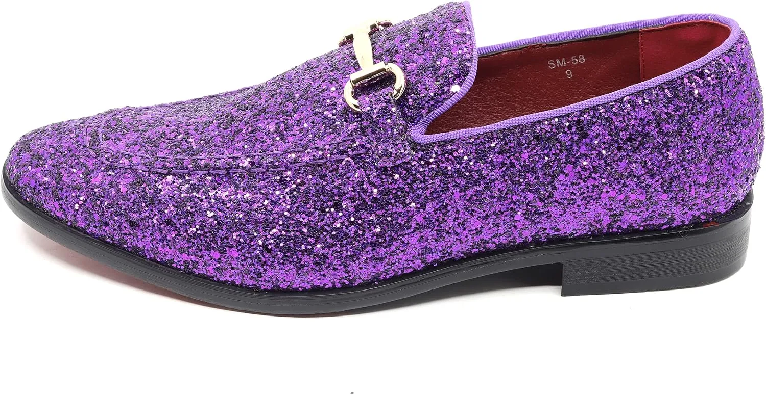 Men's Velvet Designer Classic Dress Tuxedo Smoking Slipper Loafers Slip On Shoes SM-56