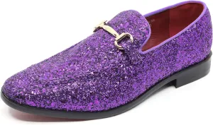Men's Velvet Designer Classic Dress Tuxedo Smoking Slipper Loafers Slip On Shoes SM-56