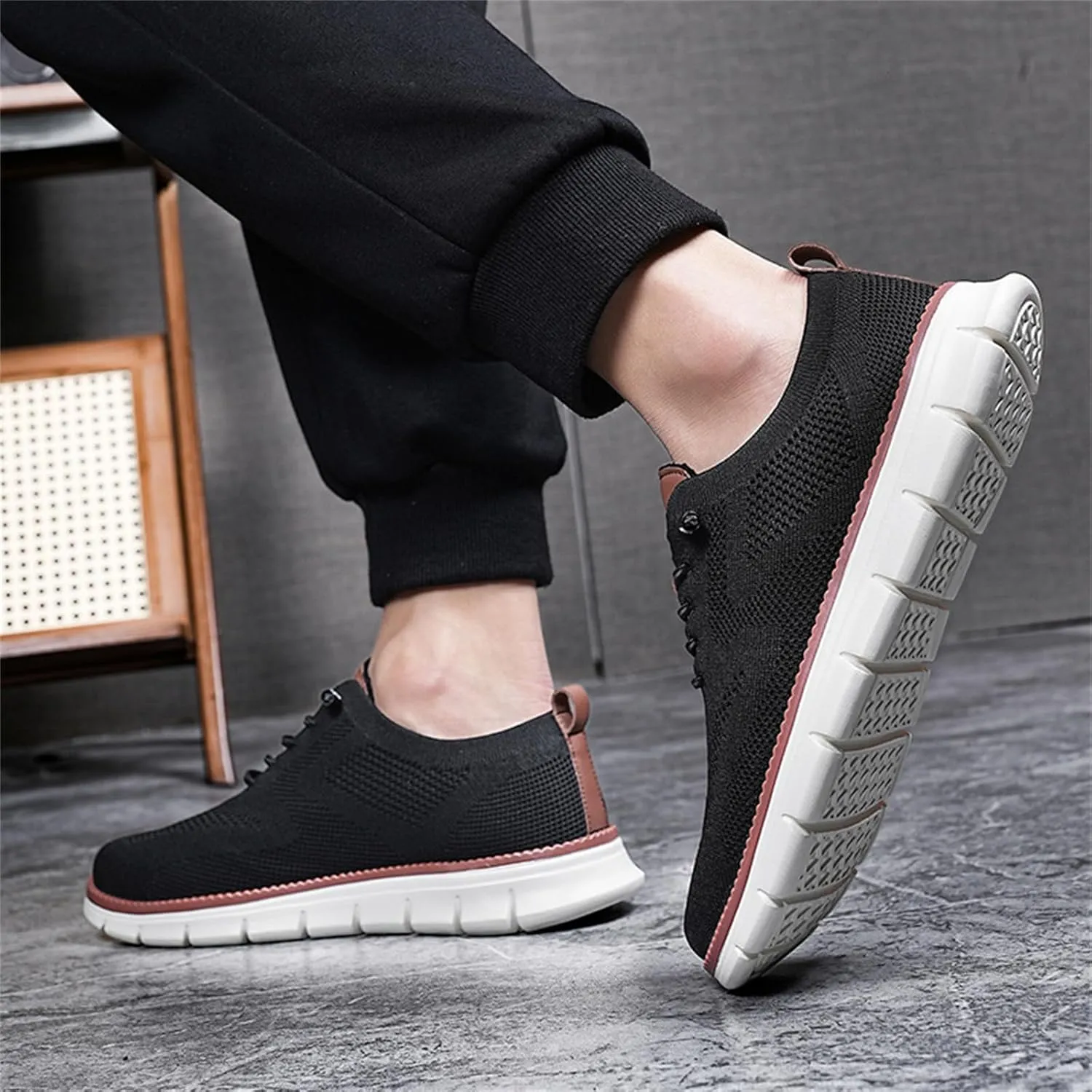 Mens Wearbreeze Shoes, Breeze Shoes for Men, Urban Ultra Comfortable Shoes,Men's Mesh Dress Sneakers Business Shoes