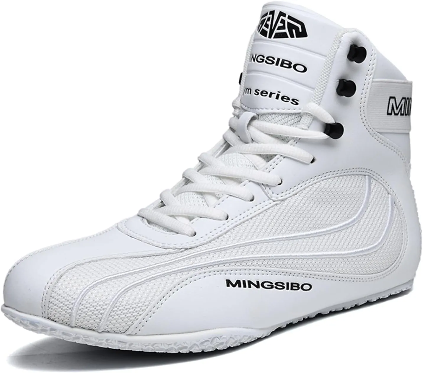 Men's Wrestling Shoes Breathable Non Slip Fashion Boxing Boots Comfortable Weightlifting Gym Sports Trainers