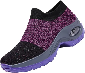 Non Slip Work Shoes Women, Walking Shoes Women, Work Gym Nurse Mesh Casual Fashion Sneakers Comfort Breathable Lightweight