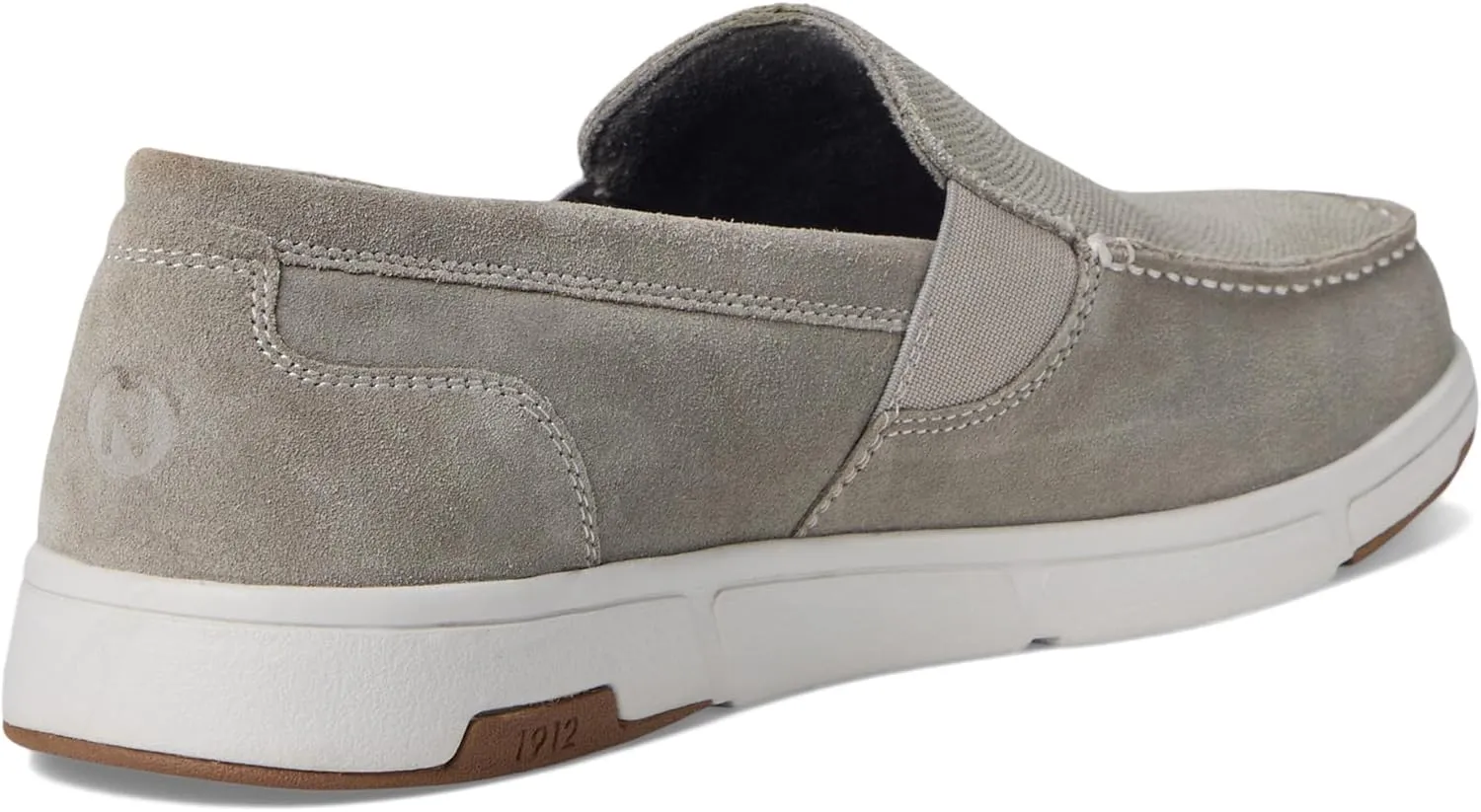Nunn Bush Men's Luca Moccasin Toe Venetian Suede Slip-on Lightweight Comfortable Loafers