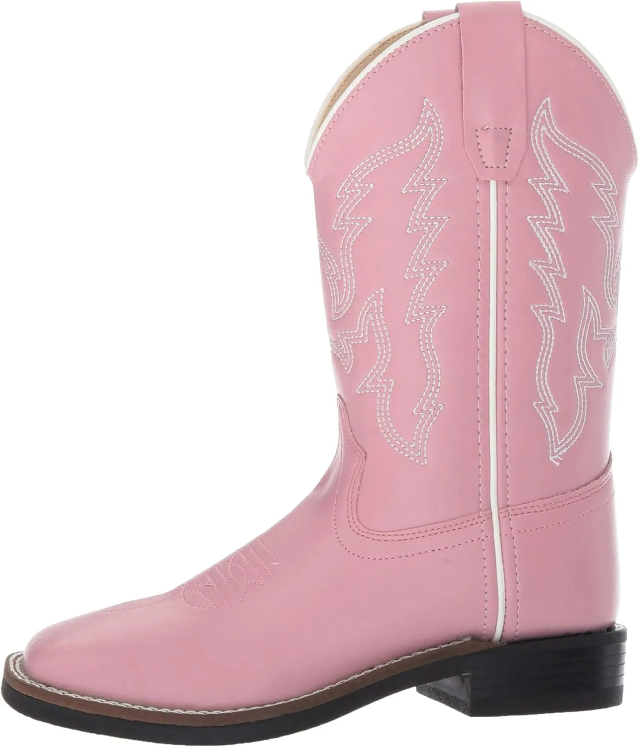 Old West Kids Boots Girl's Square Toe Leatherette (Toddler/Little Kid) Boots