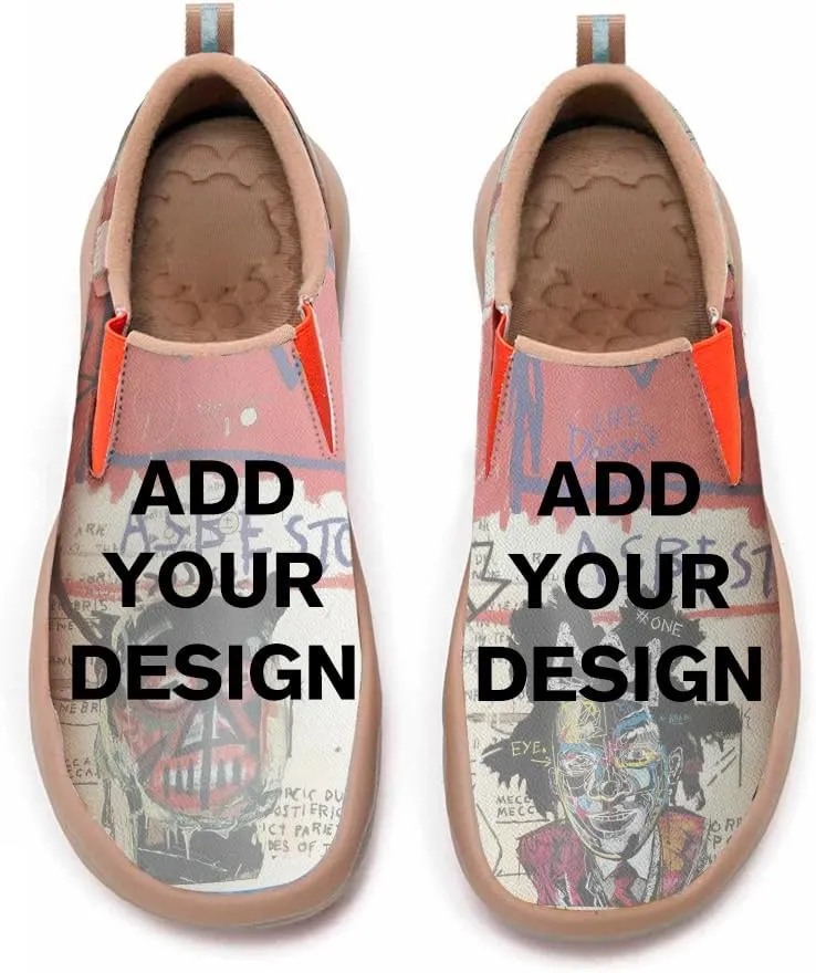 Onehorse Women's Slip-On Walking Casual Loafers Comfortable Painted Travel Shoes
