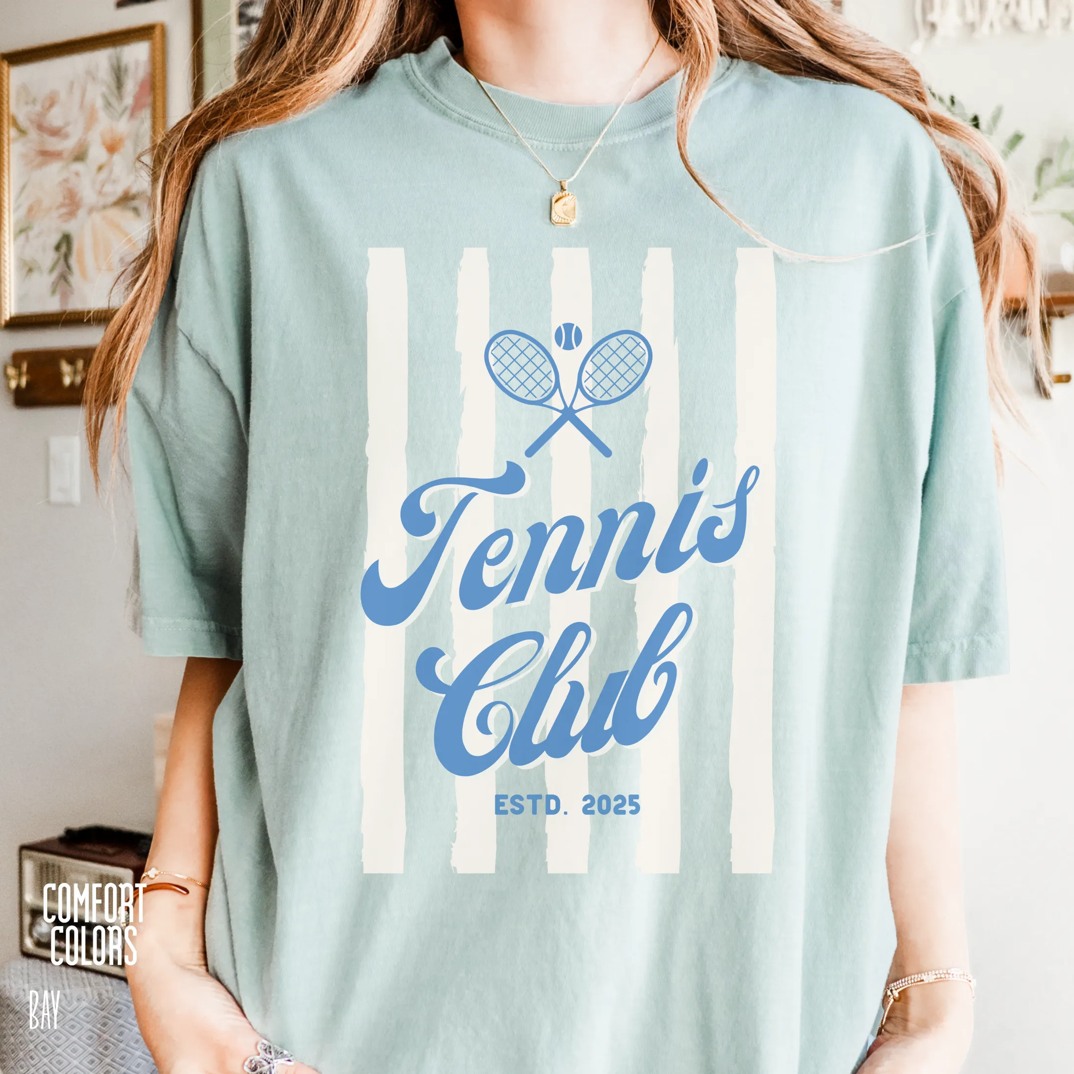 Personalized Château Tennis Club Tee