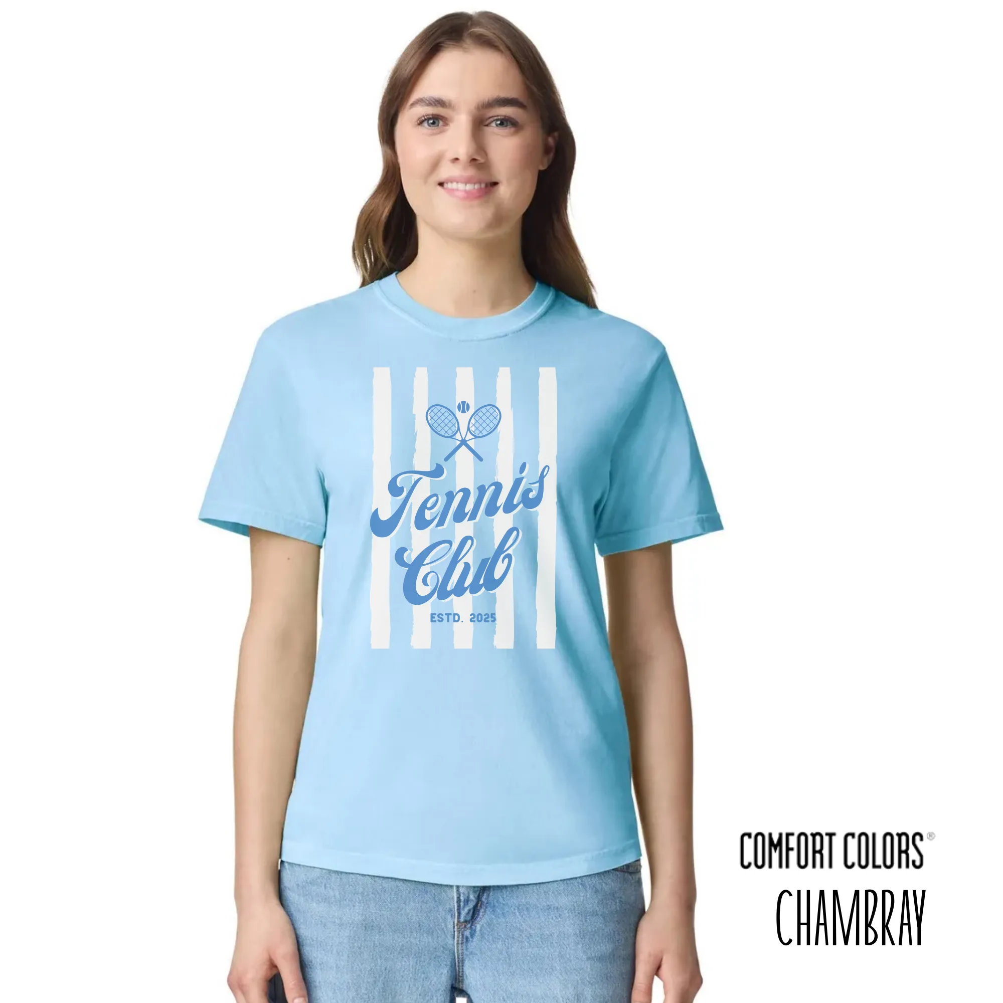 Personalized Château Tennis Club Tee
