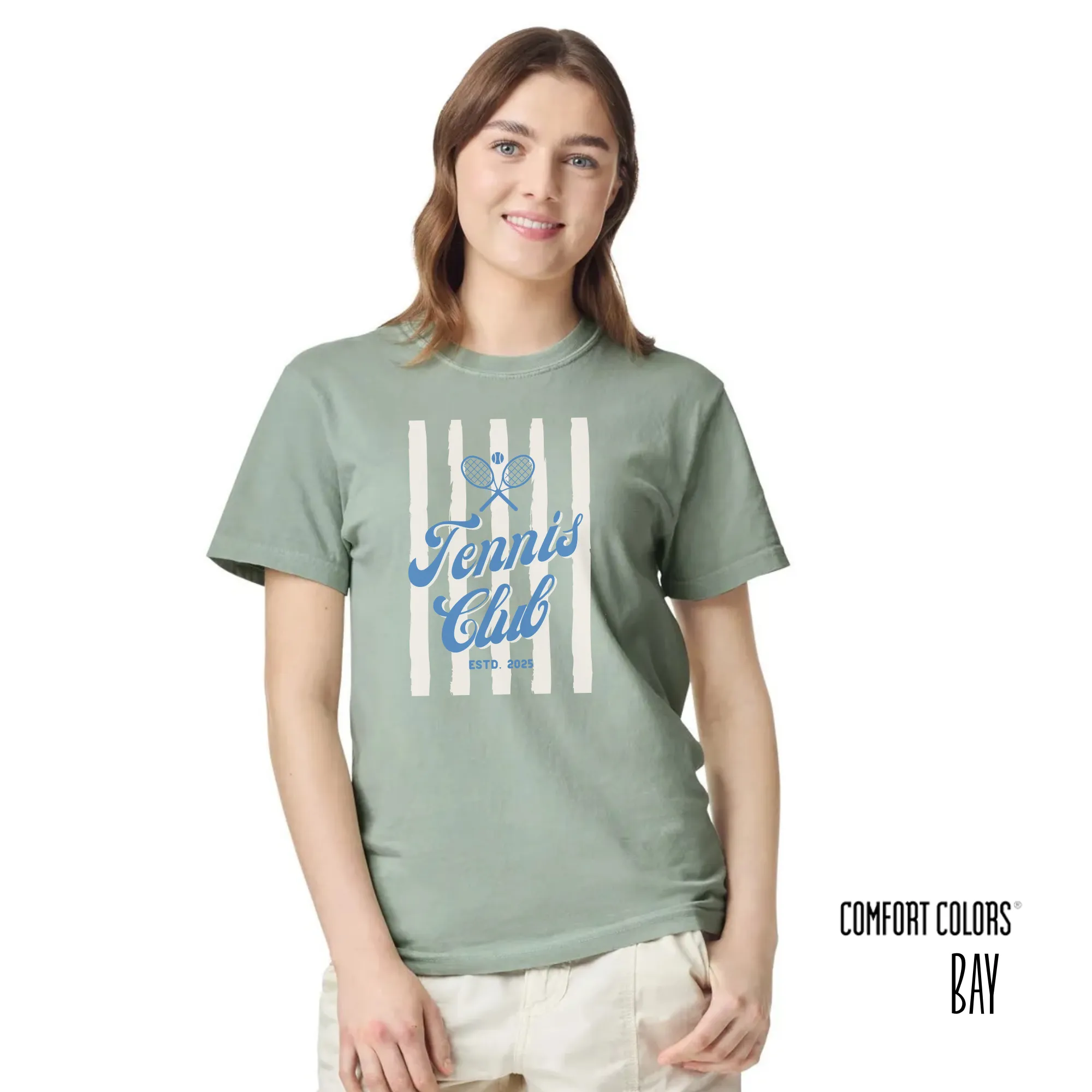 Personalized Château Tennis Club Tee