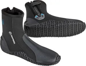 Phantom Aquatics Rapido Boutique Collection Wise Neoprene Wetsuit Zipper Dive Boot, Great Scuba Diving Snorkeling Surf Boots | Anti-Slip Rubber Sole Booties for Men and Women (3mm / 5mm / 7mm)
