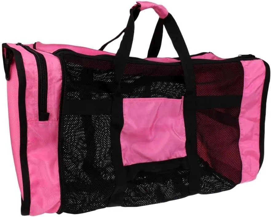 pistro Portable Swimming Storage Carry Mesh Bag for Diving Scuba Snorkel Gear