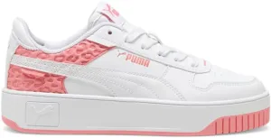 PUMA Kids Girls Carina Street Wild Platform Sneakers Shoes Casual - White - Size 4.5 M