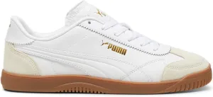 PUMA Mens Club 5V5 Lux Lace Up Sneakers Shoes Casual - Off White, White - Size 10.5 M