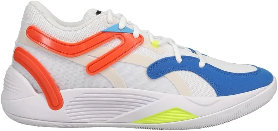 Puma Mens TRC Blaze Court Basketball Sneakers Shoes - White - Size 9.5 M
