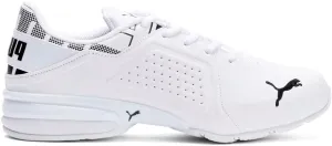 PUMA Mens Viz Runner Repeat Perforated Wide Running Sneakers Shoes - Black