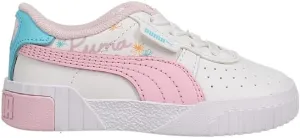 PUMA Toddler Girls Cali Spring Sketchbook Lace Up Sneakers Shoes Casual - White - Size 10 M