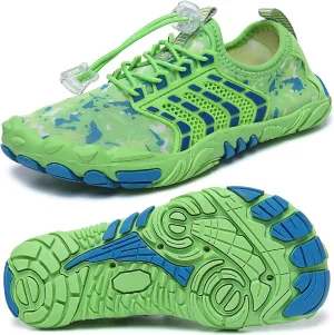 Quickshark Kids Water Shoes Boys Girls Barefoot Aqua Socks Outdoor Indoor Quick Dry Sandals Lightweight Slip On Walking Sneakers for Beach Pool Swim (Little Kid/Big Kid)