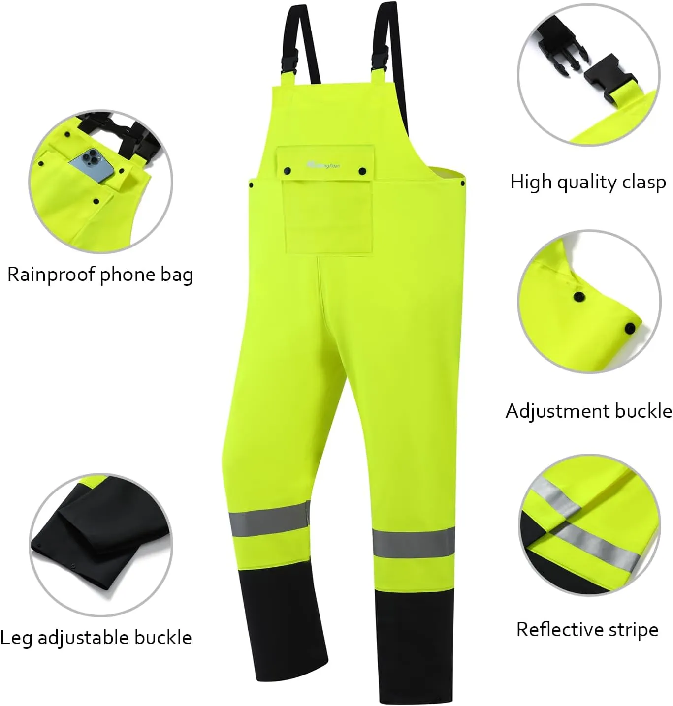 Rain Suit Waterproof Jacket and Trouser Suit Raincoat for Men and Women Outdoor All-Sport