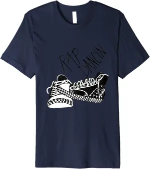 Rap Dancin' Sneakers Graffiti Vibes Premium T-Shirt
