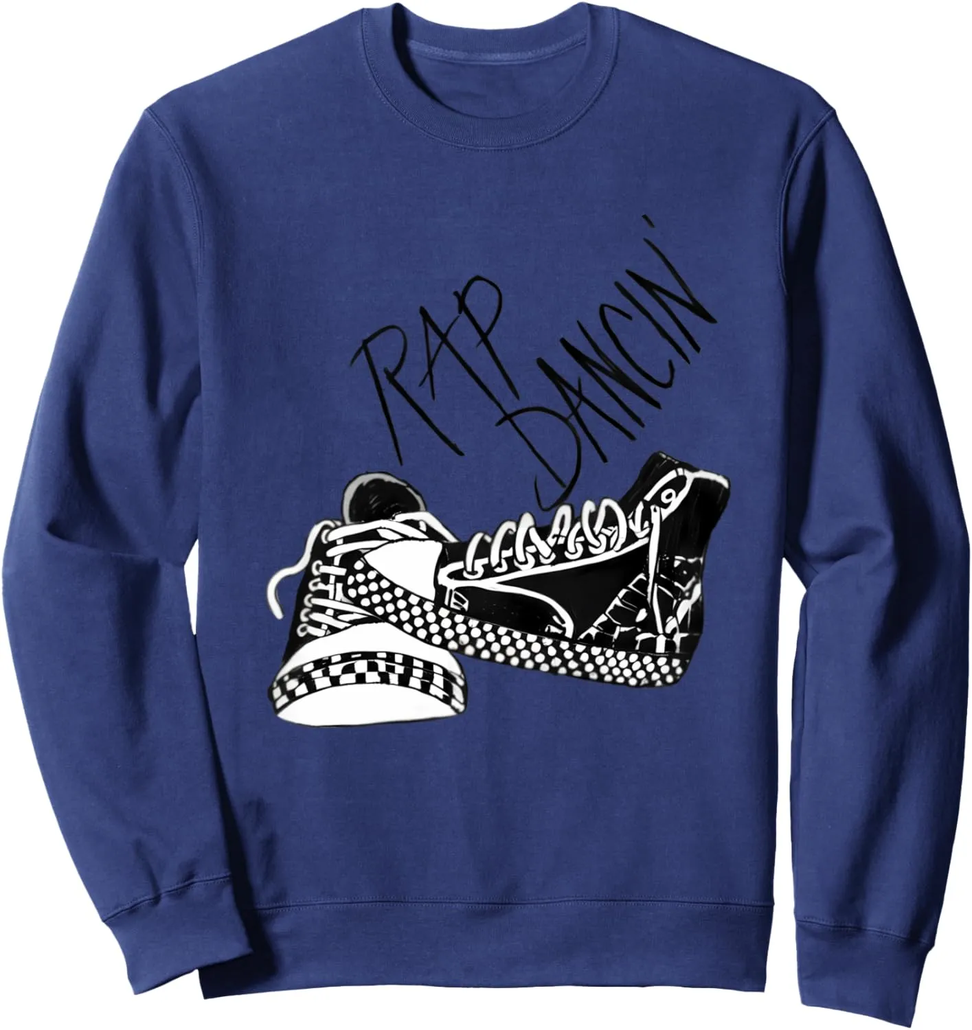 Rap Dancin' Sneakers Graffiti Vibes Sweatshirt