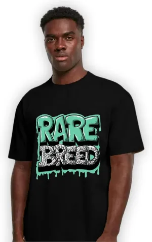 Rare Breed Unisex Shirt Matching AJ 3s Green Glow,Urban Clothing, Black, White