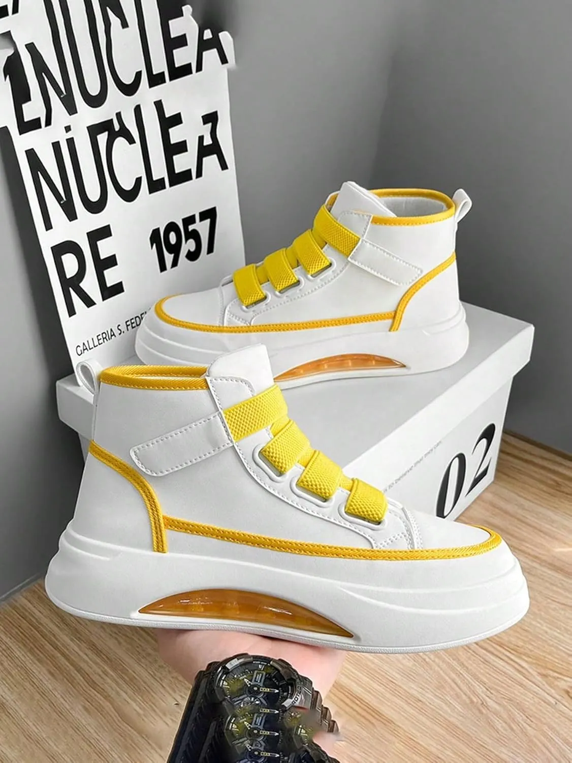 Retro Y2K High Top Sneakers Women Fashion Breathable Anti Slip Streetwear Shoes for Daily Wear Outdoor Walks Soft Insole Chunky Sole Comfort Fit